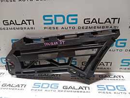 Suport Prindere Ghidaj Stanga pentru Bara Spoiler Fata Volkswagen Touareg 7L 2003 - 2007 Cod 04068-02 [M5449]