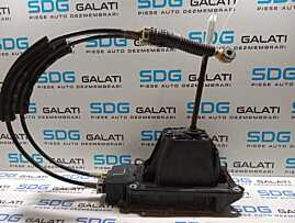 Timonerie Ansamblu Maneta cu Sufa Tija Schimbator Cutie Viteze Manuala Dacia Sandero 2 1.5 DCI K9K612 2012 - 2016 Cod 349017122R [M4140]