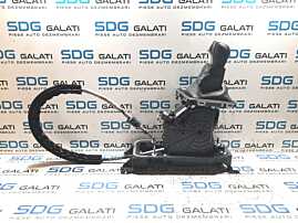 Timonerie Ansamblu Maneta Schimbator Viteze Cutie Automata cu Nuca si Manson Volkswagen Passat B8 2.0 TDI 2015 - 2023 Cod 3Q2713023F 3G2713203C 3Q0713266C [N0438]