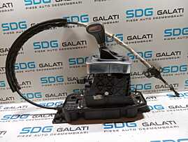 Timonerie Ansamblu Maneta Schimbator Viteze Cutie Automata Volkswagen Tiguan 5N 2.0 TDI 2007 - 2015 Cod 5N0713061 [M7037]