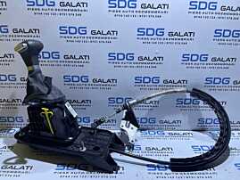 Timonerie Ansamblu Maneta Schimbator cu Sufe Cutie Automata DSG Seat Altea 1.6 TDI CAY CAYB CAYC 2004 - 2015 Cod 5K2713025AF 5K0713061 5K0713265C [AV0655]