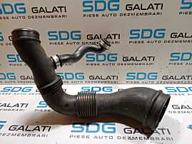 Furtun Conducta Tub Tubulatura Admisie Aer Radiator Intercooler Ford C-Max 1.8 TDCI KKDA 2004 - 2010 Cod 4M51-9A673-AE [M7836]