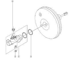 Tulumba Vacuum Vacuum cu Vas si Pompa Lichid Ulei Servofrana Servo Frana Renault Clio 3 2005 - 2014 Cod 8200837966 [C3721]
