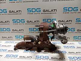 Turbo Turbina Turbosuflanta Dacia Logan 1 1.5 DCI Euro 4 2004 - 2012 Cod 54359710011 54391015083 507852H301868 [M4622]