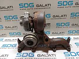 Turbo Turbina Turbosuflanta Paleti Atinsi Audi A4 B5 1.9 TDI AFN AHH AVG 1997 - 2000 Cod 028145702H [M6179]