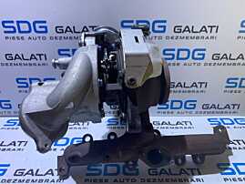 Turbo Turbina Turbosuflanta Completa Seat Leon 1P 1.6TDI CAY CAYB CAYC 2006 - 2013 Cod 03L253016T / 775517-1 / GTC1244VZ [M4199]
