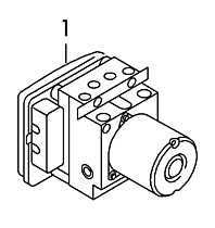 Unitate Modul Pompa ABS Seat Leon 5F 2012 - 2020 Cod 5Q0907379L 5Q0614517K [X4249]