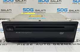 Unitate Radio CD Player Navigatie Becker Audi A6 C6 4F 2005 - 2011 Cod 4E0919887C 4E0910887L [L5571]