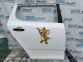 Usa Usi Portiera Portiere Dreapta Spate cu Inceput de Rugina Skoda Fabia 2 Hatchback 2007 - 2014 Culoare LF9E [X3090]