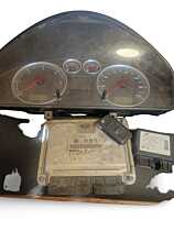 Kit Pornire Calculator Motor ECU Ceas Ceasuri Bord Chei Cheie CIP Imobilizator Seat Alhambra 7V 1.9 TDI AUY 2000 - 2006 Cod 038906019J [V1008]