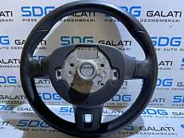 Volan Piele 3 Spite cu Comenzi VW Tiguan 2008 - 2018 Cod 1T0419091AC