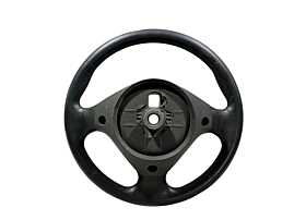 Volan din Piele 3 Spite Fiat Punto 1998 - 2012 [LC0882]