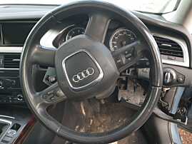 Volan Piele 4 Spite cu Comenzi Fara Airbag Audi A4 B8 2008 - 2015 [C1840]