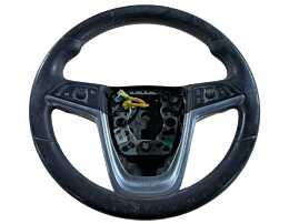 Volan Piele cu Comenzi Opel Insingia A 2008 - 2017 Cod 13316547 (De Retapitat) [LR0466]