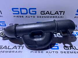 Tub Conducta Colector Presiune Aer Turbo Turbina Turbosuflanta Ford Fiesta MK 5 1.6 TDCI HHDA 2002 - 2008 Cod 9653778180[S0233]