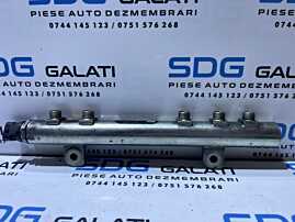 Rampa Presiune Injectoare cu Senzor Regulator Fiat Doblo 1 1.3 JTD Multijet 2005 - 2010 Cod 0445214141 55211908 0281002903 [G0066]
