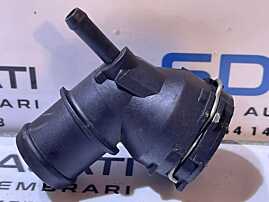 Cot Racord Cuplare Furtun Conducta Radiator Apa Skoda Superb 2 2.0 TDI CBBB 2008 - 2013 Cod 3C0122291D