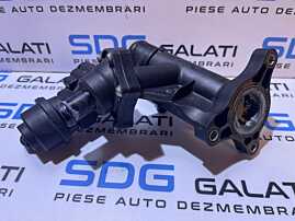 Suport Corp Carcasa Termostat Nissan Qashqai 1.6 DCI R9M 2011 - Prezent Cod 110600686R [S0311]