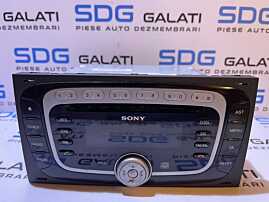 Radio CD Player Sony cu MP3 Ford C-Max 2004 - 2010 Cod 7M5T-18C939-CC
