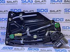 Macara Electrica Completa cu Motoras Geam Stanga Spate VW EOS 2006 - 2016 Cod 1Q0839401B 1Q0959703A