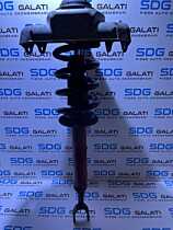 Telescop Amortizor Complet cu Arc si Flansa Stanga Fata Audi A6 C6 4x4 Quattro 3.0 TDI 2005 - 2011 Cod 4F0413031AP