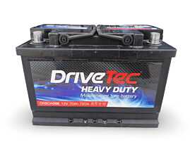 Baterie Acumulator Auto 70AH 720A DriveTec Heavy Duty DRBDA096 Volkswagen Audi Seat Skoda Ford Opel Toyota BMW Mercedes Renault Peugeot Dacia [LS1356]