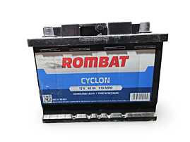 Baterie Acumulator Auto 62AH 510A Rombat Cyclon 5624720051 Volkswagen Audi Seat Skoda Ford Opel Toyota BMW Mercedes Renault Peugeot Dacia [D1040]