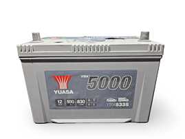Baterie Acumulator Auto 100AH 830A YUASA YBX5335 YBX 5000 Volkswagen Audi Seat Skoda Ford Opel Toyota BMW Mercedes Renault Peugeot Dacia [D1069]