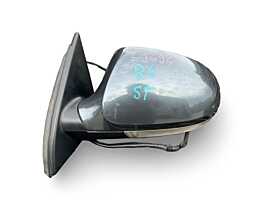 Oglinda Electrica Stanga Albastru LC5F Volkswagen Passat B6 2005 - 2010 Cod 3C0857933 [L9694]