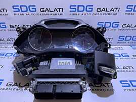 Kit Pornire ECU Calculator Motor Ceas Bord cu Imobilizator Audi A4 B8 2.0 TDI CAGA 2008 - 2015 Cod 8K0920980N 03L906022MK