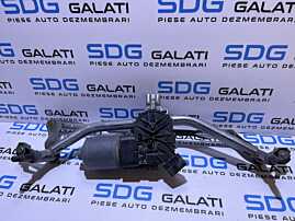 Ansamblu Brat Brate cu Motoras Stergator Stergatoare Parbriz Peugeot 207 CC Cabrio Decapotabil 2006 - 2015 Cod 0390241970 3397020877 9681204380