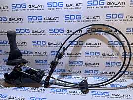 Timonerie Ansamblu Maneta Schimbator cu Sufe Cutie Viteze 5 Trepte Ford Fusion 1.6 16V Benzina 2002 - 2012 Codq 6N1R-7C453-OA 2S6R-7E395-AE