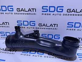 Teava Conducta Tub Tubulatura Admisie Aer Intercooler Volkswagen Sharan 1.9 TDI ASZ BTB 2001 - 2010 Cod 7M3129656K 7M3129654K