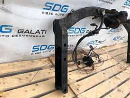 Cui Carlig Remorcare Tractare Rabatabil Electric cu Modul si Cablaj Instalatie Electrica Audi A6 C6 2005 - 2011 Cod 4F0800491C 4F5813685A