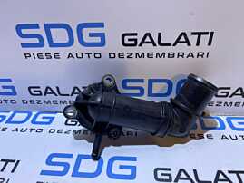 Corp Carcasa Suport Termostat Apa Racitor Gaze Saab 95 9-5 2.0 TiD 2010 - 2012 Cod 0705543B 0705543
