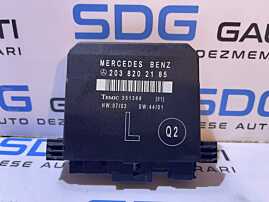 Unitate Modul Calculator Usa Portiera Stanga Spate Mercedes W203 Clasa C Class 2000 - 2007 Cod 2038202185 [L3998]