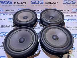 Set 4 Boxe Difuzoare Usa Usi Portiera Portiere Fata Spate Stanga Dreapta Audi A4 B6 2001 - 2005 Cod 8E0035411