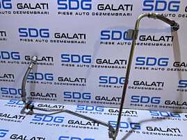 Teava Conducta Retur Ulei Turbo Turbina Turbosuflanta Volkswagen Passat B5 1.8 T AEB APU 1997 - 2001 Cod 058145778