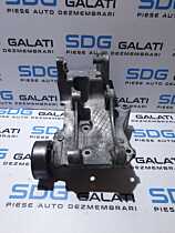 Suport Alternator Accesorii Motor cu Rola Intizatoare Curea Peugeot 607 2.0 HDI 2000 - 2008 Cod 96348183 [V0750]