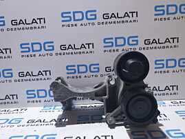 Suport Alternator Accesorii Motor cu Rola Intizatoare Curea Nissan Juke 1.6 DCI 2010 - 2019 Cod 117102017R [D0070]