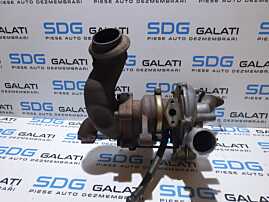 Turbo Turbina Turbosuflanta cu Galerie Evacuare Peugeot 206 2.0 HDI 1997 - 2012 Cod 9639563080 [B3807]