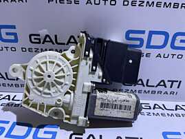 Motoras cu Modul Calculator Confort Control Macara Usa Portiera Stanga Spate Volkswagen Bora 1999 - 2005 Cod 1C0959811A 9776-105406-301 F005 S0 0059 [L9503]