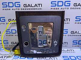 Rama Trim Consola Centrala Ornament Selector Timonerie Maneta Schimbator Viteze Volkswagen Phaeton 2002 - 2010 Cod 3D0864533 3D0863243J 3D0713109A 3D0713109A