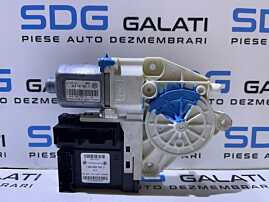 Motoras cu Modul Calculator Control Macara Electrica Usa Portiera Stanga Fata Volkswagen Jetta 2006 - 2011 Cod 1K0959793J 1K4837401S 1K0959701M [M9645]