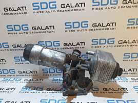 Suport Carcasa Filtru cu Termoflot Radiator Racitor Ulei Volkswagen Bora 1.9 TDI ARL ASZ 1999 - 2005 Cod 038115389C 038117021B [D0679]