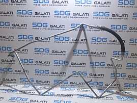 Conducta Furtun Radiator Compresor Aer Conditionat AC Clima Dacia Logan 1.6 MPI 2004 - 2012 Cod 924408714R [L7721]