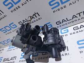 Pompa Secundara Auxiliara Recirculare Bloc Supapa Apa Audi A6 C6 2005 - 2015 Cod 0392023007 4F2959617A