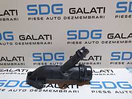 Furtun Conducta Cot Radiator Apa Antigel BMW Seria 3 E90 E91 E92 E93 316 318 320 1.6 i 1.8 i 2.0 i 2004 - 2011 Cod 7505055 [D0237]