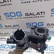 Corp Carcasa Termostat Racire cu Senzor Temperatura Apa Volkswagen Polo 6N 1.6 AEE APF 1998 - 2002 Cod 032121111P