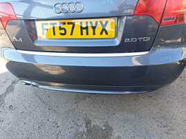 Bara Spoiler Spate Sline S-Line Audi A4 B7 Berlina Sedan 2005 - 2008 Culoare LX7Z